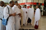 تغطية مصورة لحجاج حملة الساري في مطار البحرين