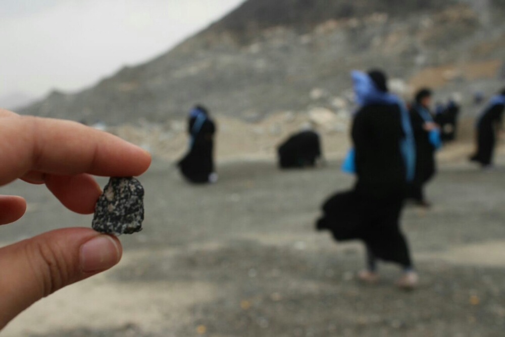 تغطية مصورة | جمع الجمار